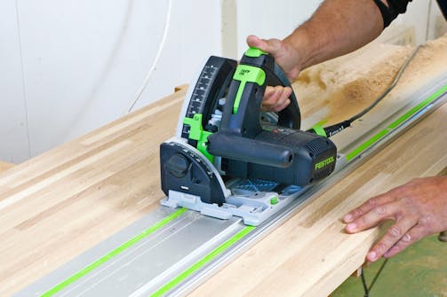 Dyksav med skinne Typiske opgaver med dyksav med skinne